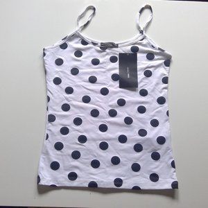 Brand new Zara polka dot tank top